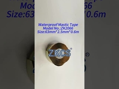 63 mm * 0,6 m Wodoszczelna taśma mastykowa/używanie z taśmą pvc do uszczelniania kabli