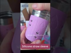 Ekologiczne silikonowe osłony na słomki dodają komfortu i stylu każdemu napojowi