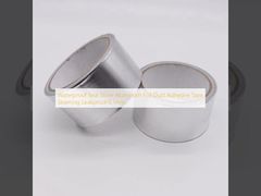 Waterproof Seal Sliver Aluminum Foil Duct Adhesive Tape Seaming Leakproof 0.1mm