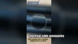 Silikonowa rurka termokurczliwa do zastosowań elektrycznych