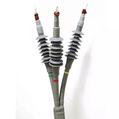 Trzy rdzenia Zestawy terminali wewnętrznych do schylania na zimno obejmują napięcia od 11KV do 24KV