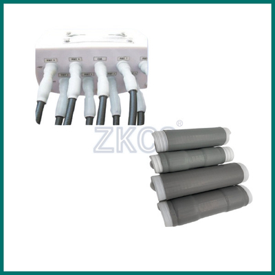 Gorąca sprzedaż 25 * 150mm szaro zimno skurcz mastyczny okrągła rurka dla złącza RF