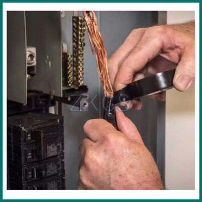 Wyciąganie przy pęknięciu ≥ 150 procent Rodzaj taśmy izolacyjnej Odporność na temperaturę 180 stopni Celsjusza Odporność na ciepło Taśma elektryczna