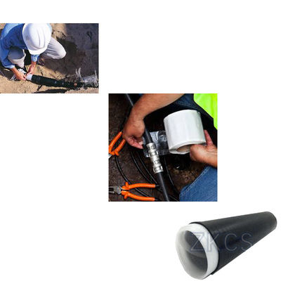 Rurka termokurczliwa z rdzeniem spiralnym EPDM o wielu długościach 60 mm, średnica 3,6 mm